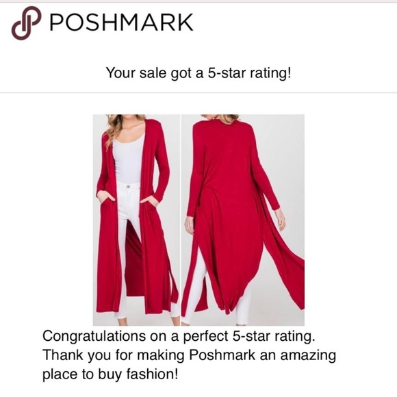 S-3X Knit Rayon Spandex Long Body Duster Cardigan - Picture 4 of 7